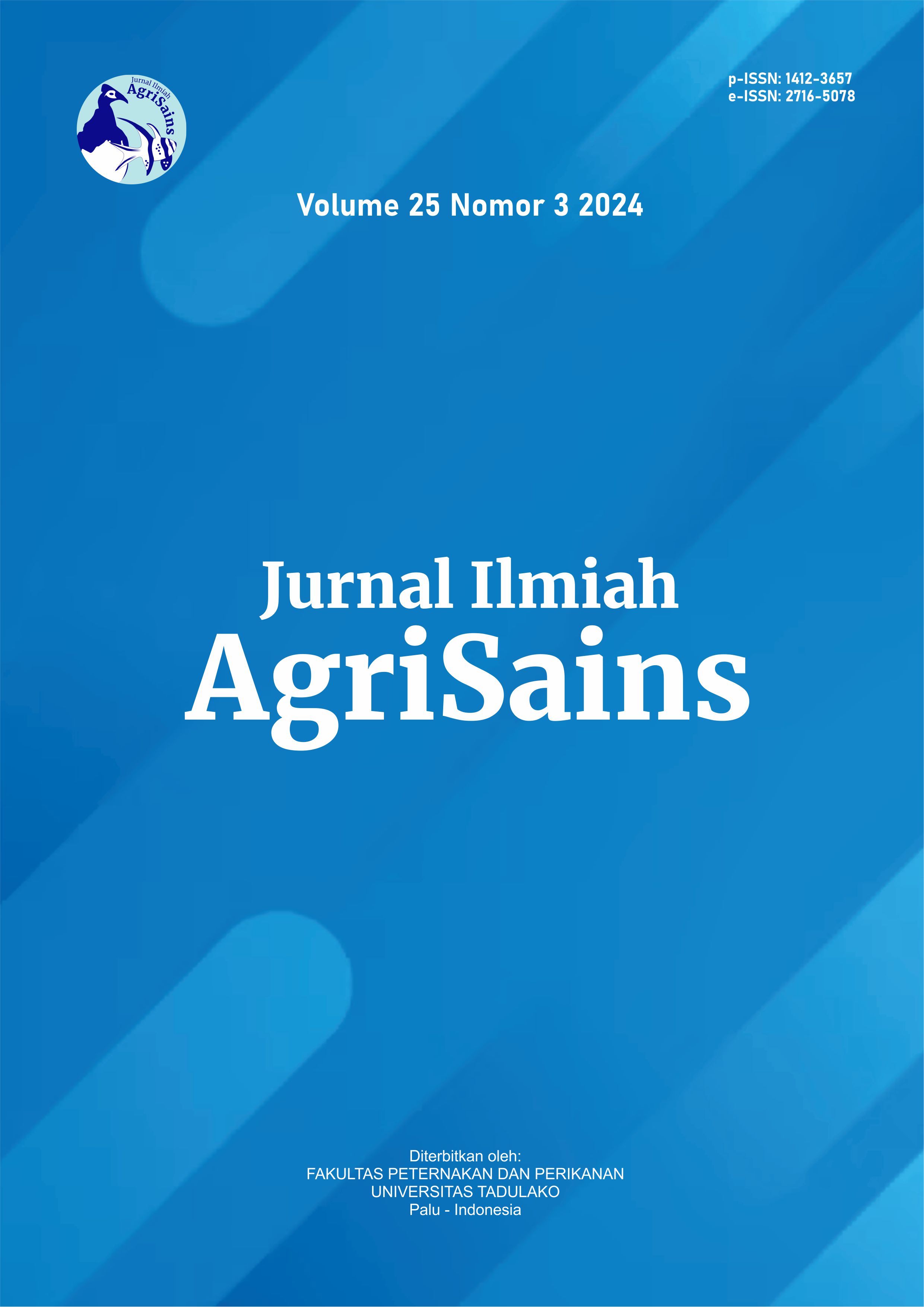 					View Vol. 25 No. 3 (2024): Jurnal Ilmiah AgriSains
				