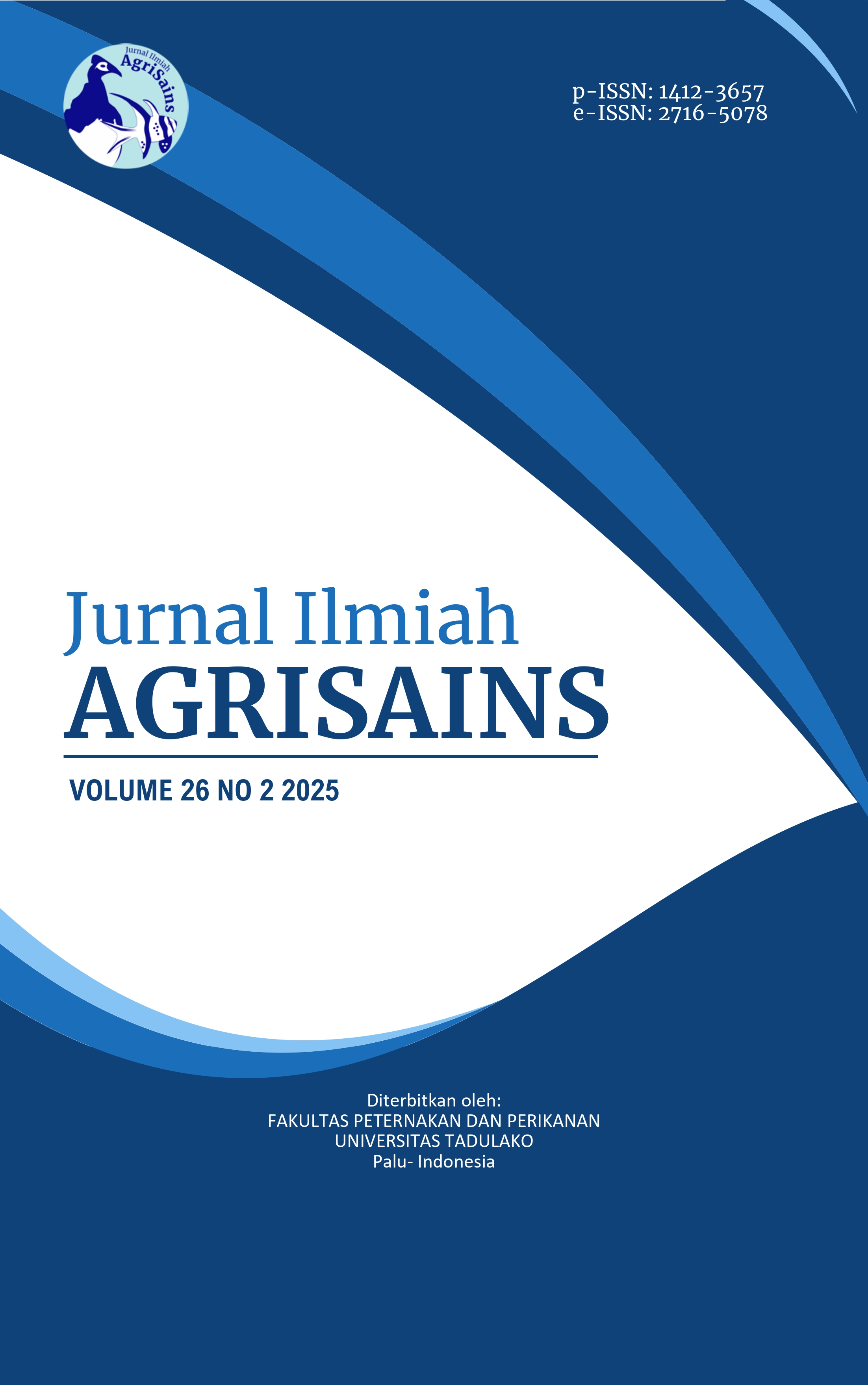 					View Vol. 26 No. 2 (2025): Jurnal Ilmiah AgriSains
				